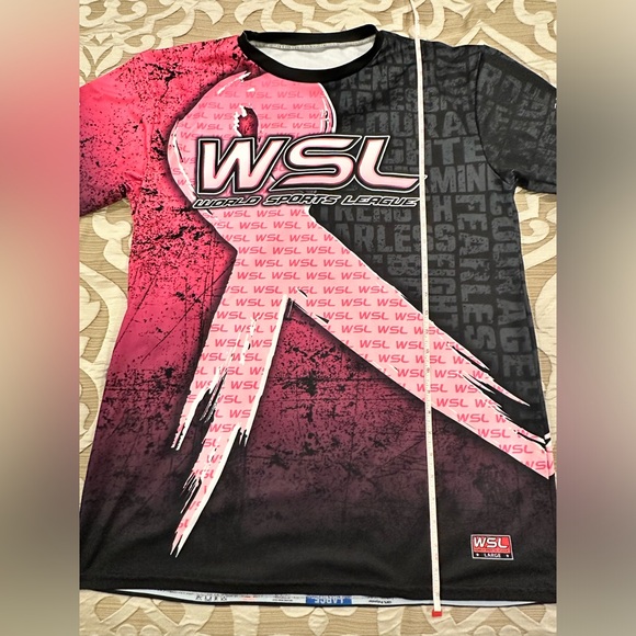 World Sports League Crew Neck Cancer Survivor Jersey - Size Large - Picture 8 of 11